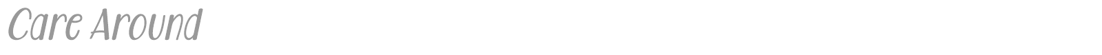 Care Around font preview